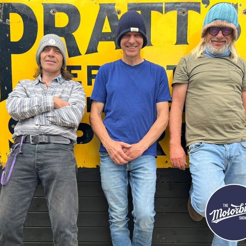 Henry Cole, Allan Millyard and Guy Willison from The Motorbike Show