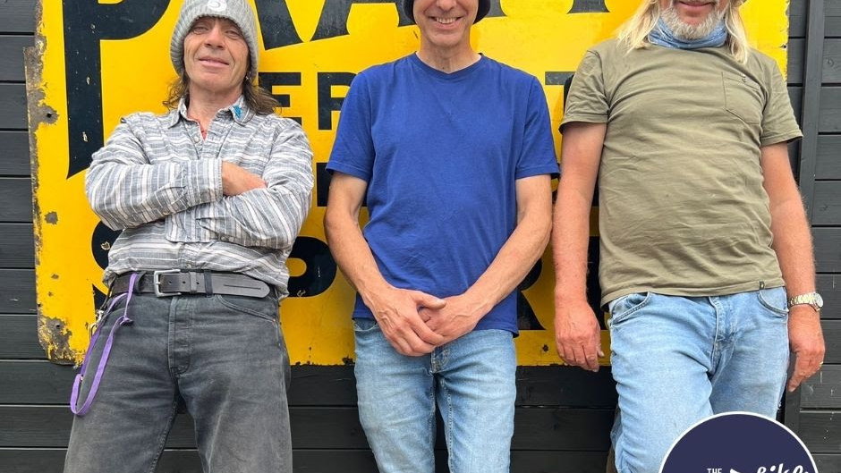 Henry Cole, Allan Millyard and Guy Willison from The Motorbike Show