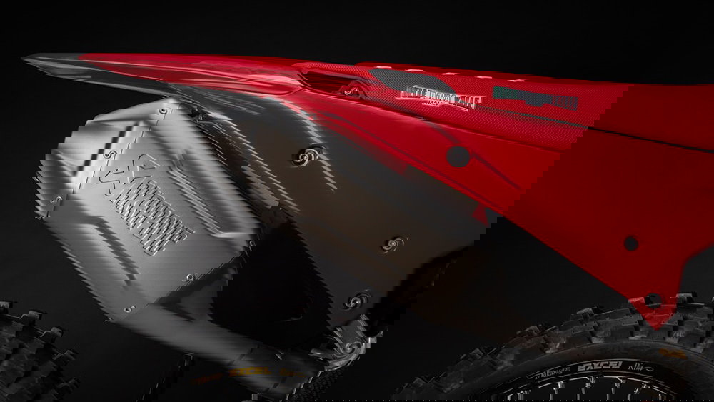 Ducati Desmo450 MX Akrapovic exhaust system