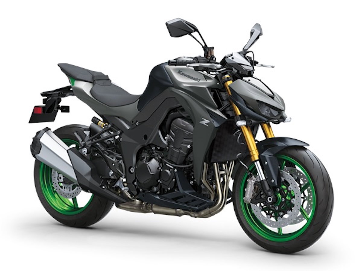 2026 Kawasaki Z1100 with a stock exhaust