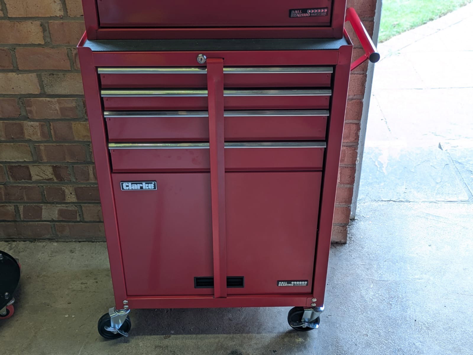 The Clarke CTC1300C Mechanics' Tool Chest & Cabinet Set