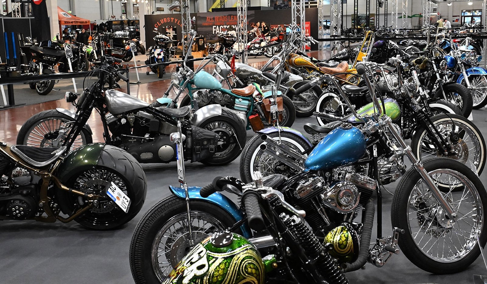 an estimated 1,000 bikes will be on display