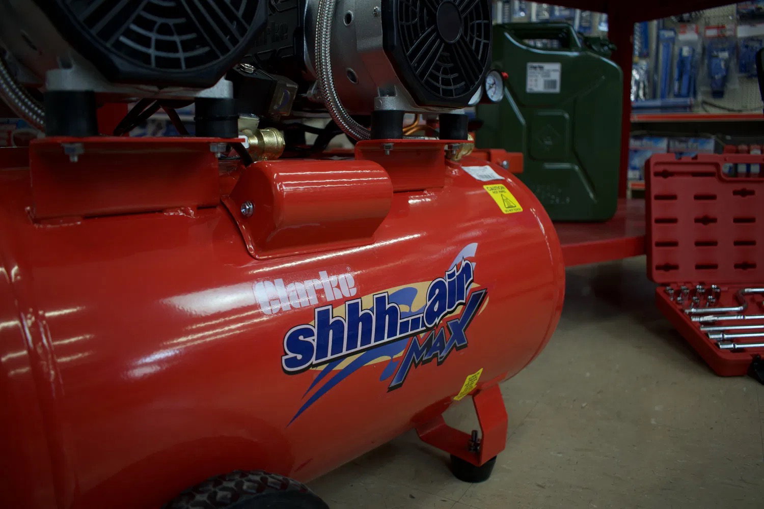 Pair the air ratchet with the Clarke Shhh Air Max