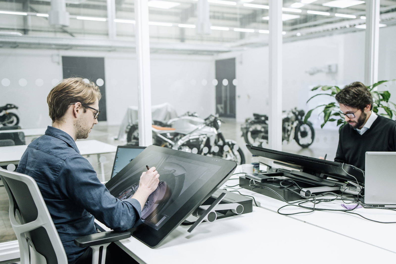 Inside the new Norton factory in Solihull