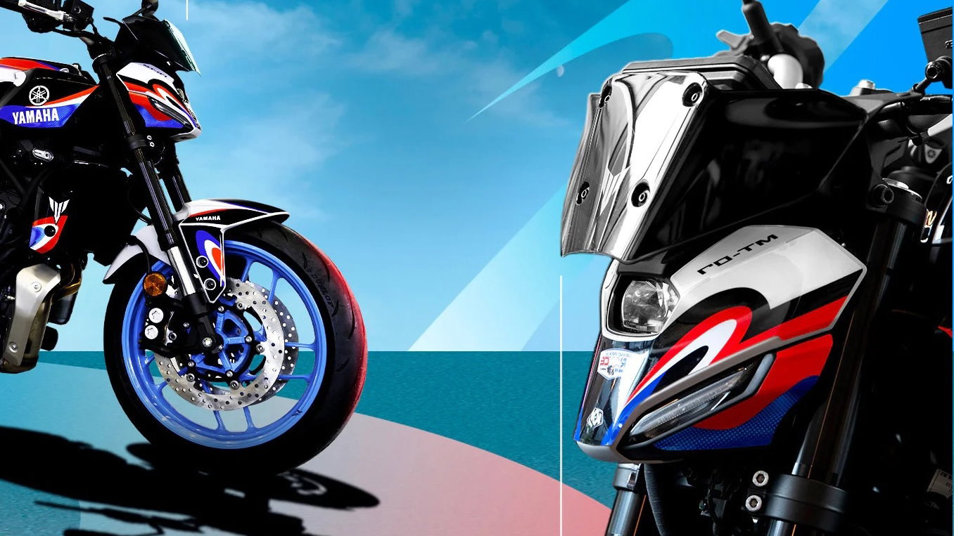 French GP edition Yamaha MT-07