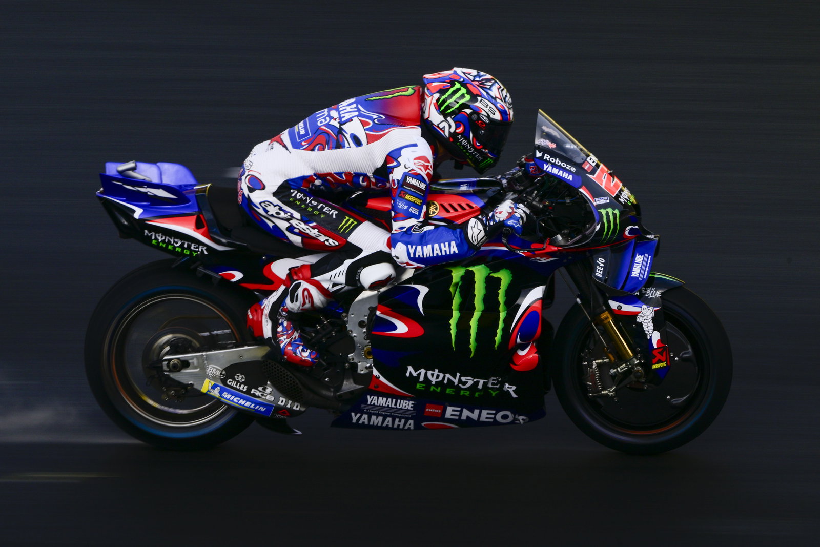 The M1 paint job that inspired the special edition MT-07