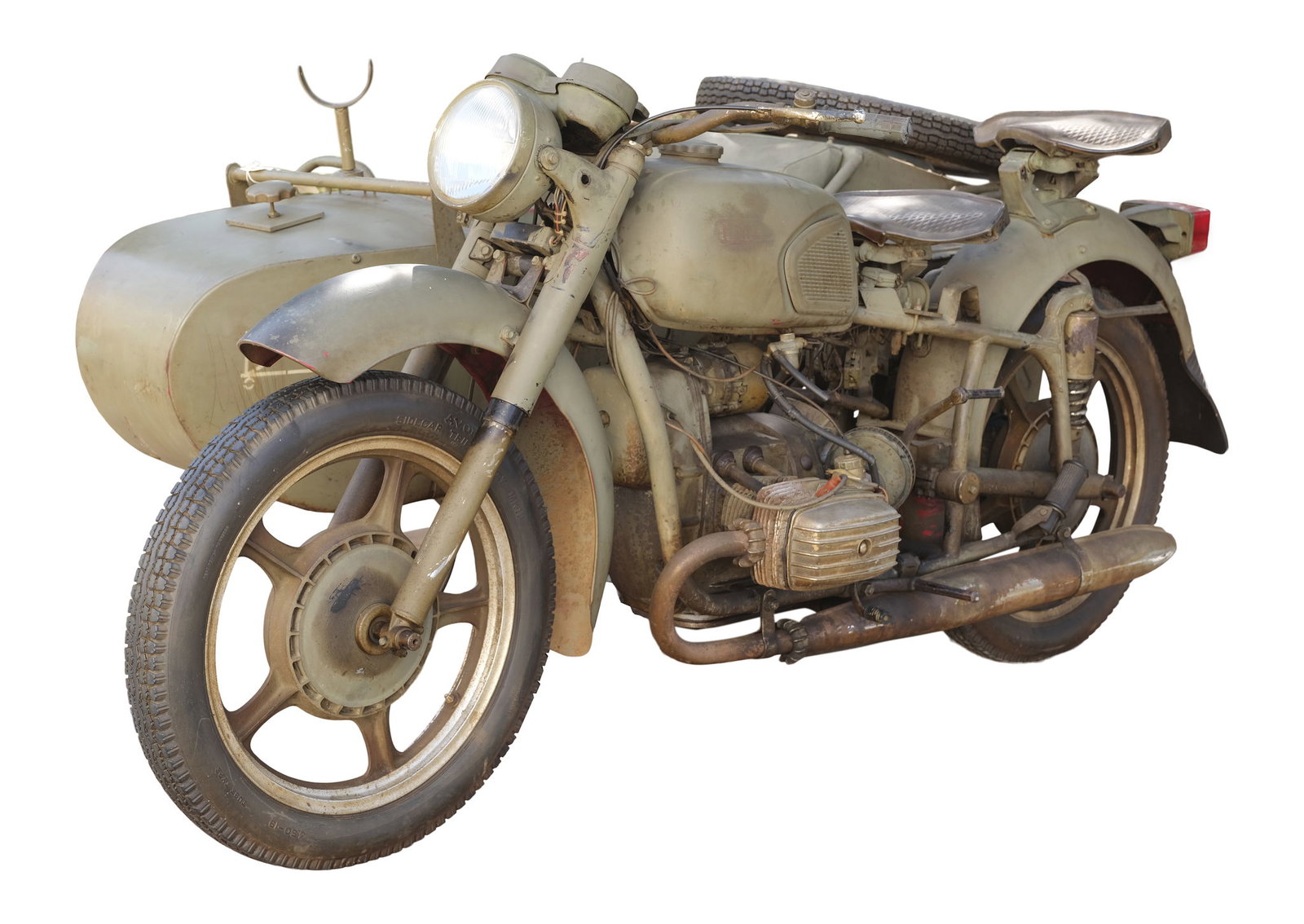 The Ural sidecar that was used in Indiana Jones The Last Crusade