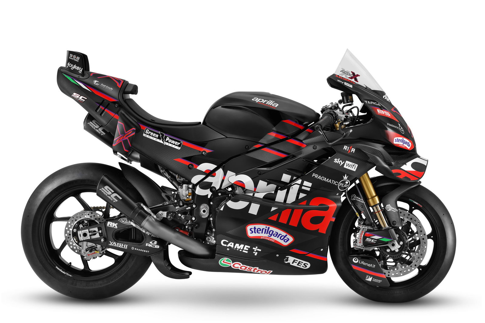 The Aprilia RSV4 X-GP