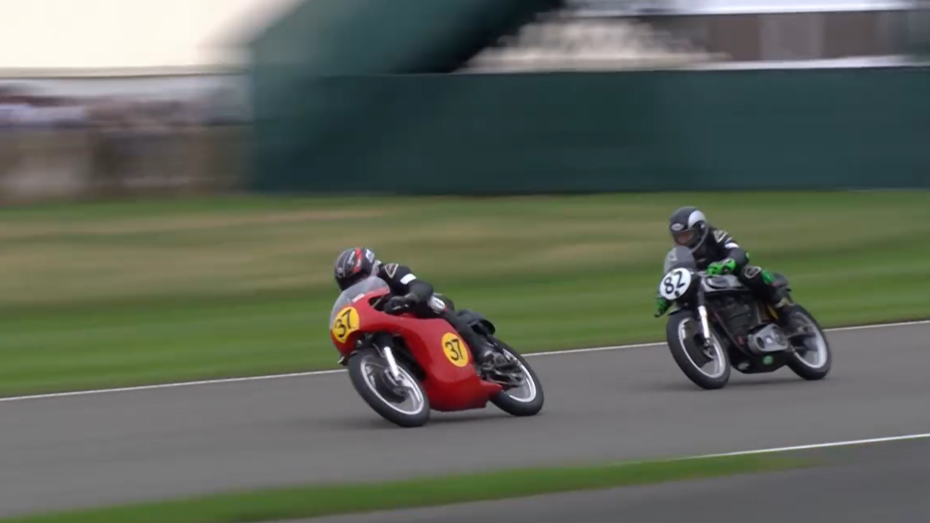 Racing at the Goodwood Revival