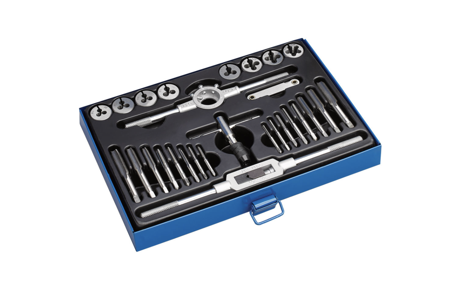 The Clarke CHT303 28-piece Metric Tap & Die Set