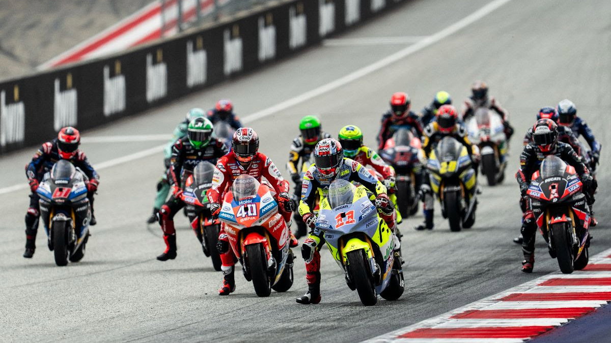 The MotoE grid