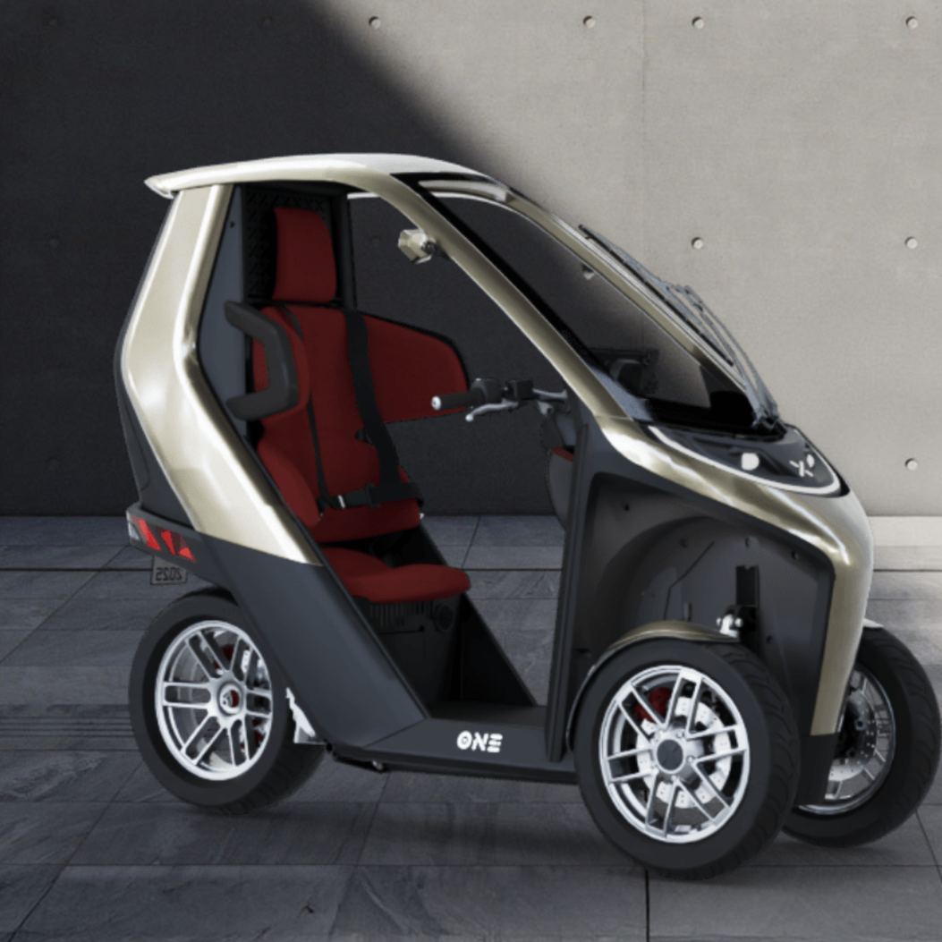 XYTE ONE electric three-wheeler is inspired by BMW's C1 | Visordown XYTE ONE electric three-wheeler is inspired by BMW's C1 | Visordown