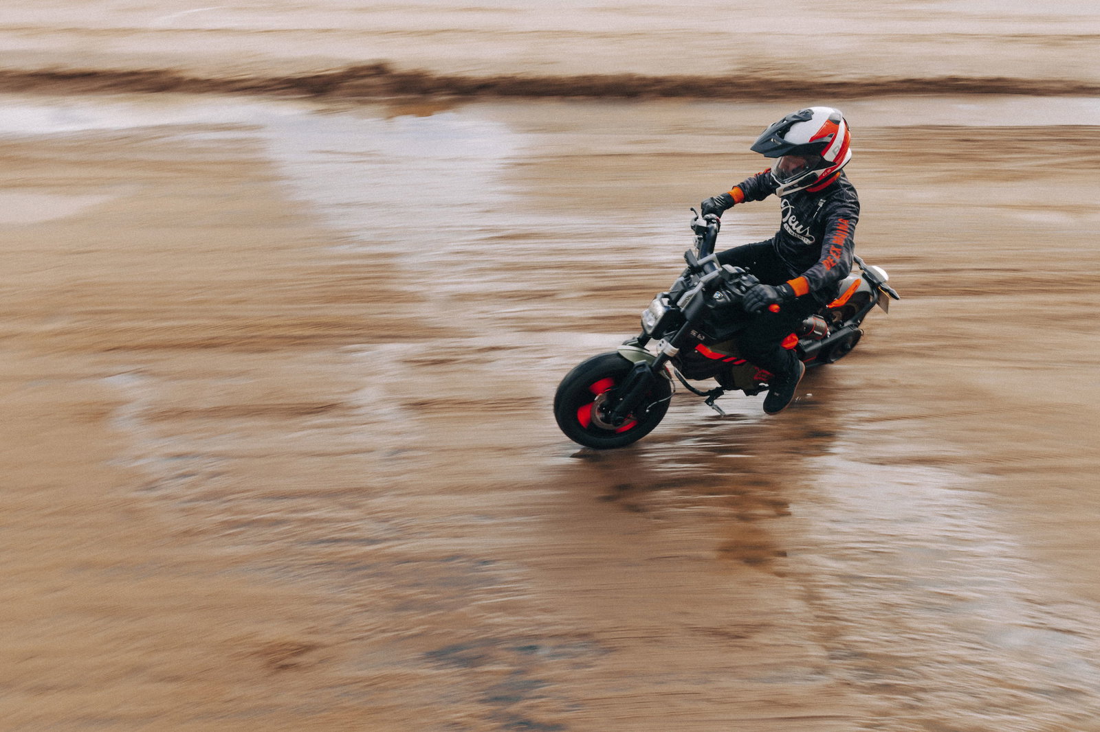 Good luck washing the salt off that kid!