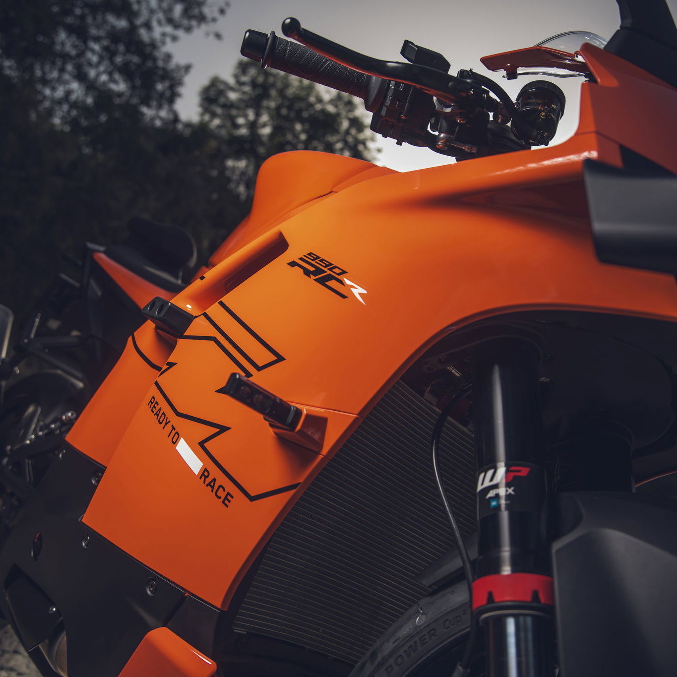 The KTM 990 RC R - detail