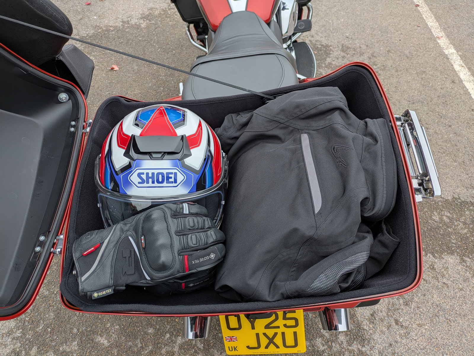 The top box holds a lot of stuff