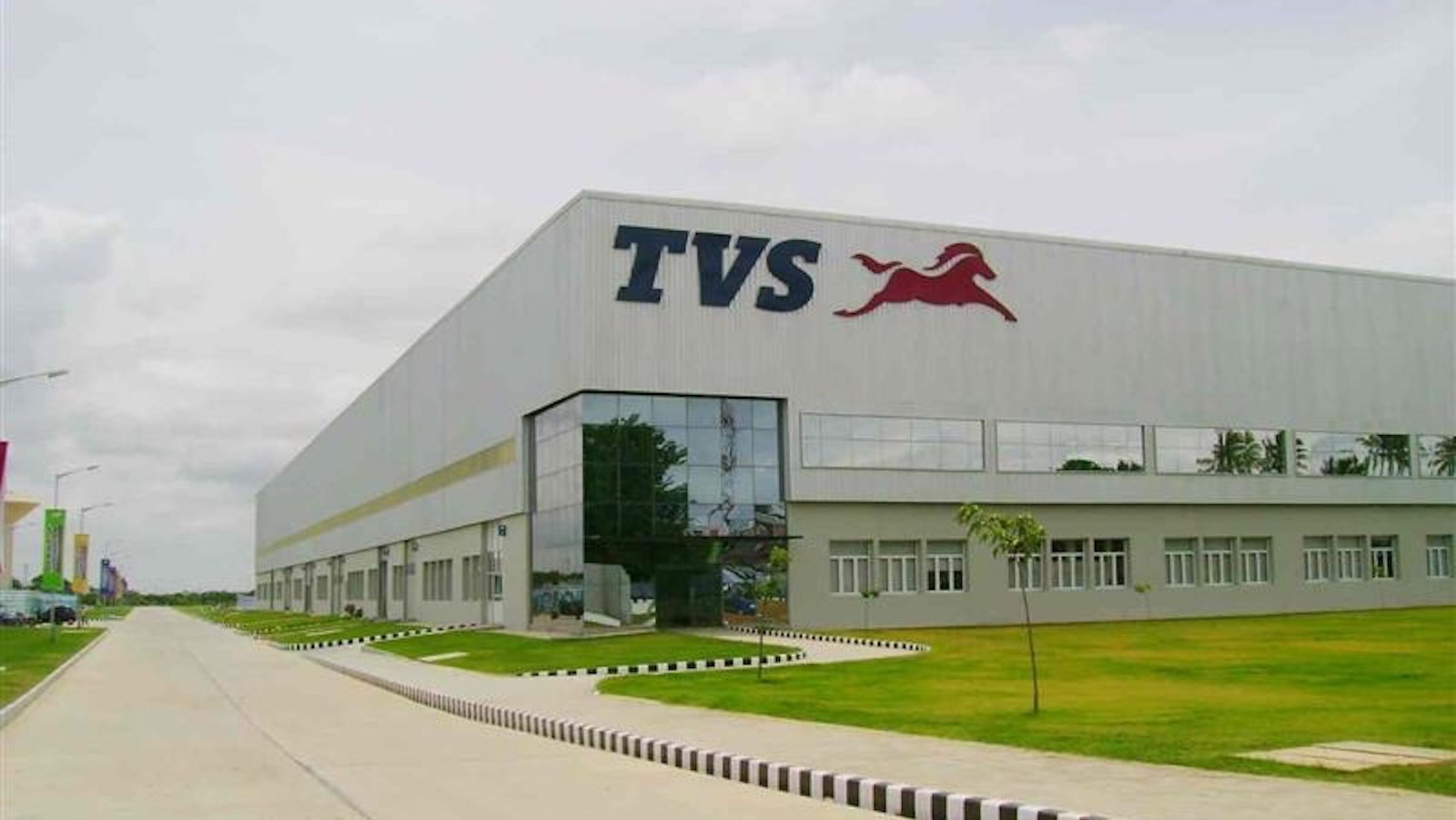 The TVS factory at Hosur, India