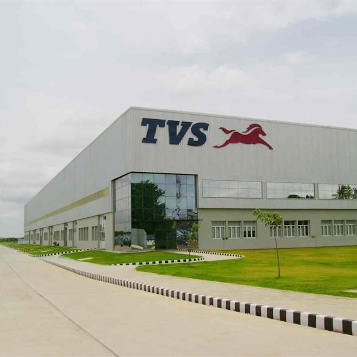 The TVS factory at Hosur, India