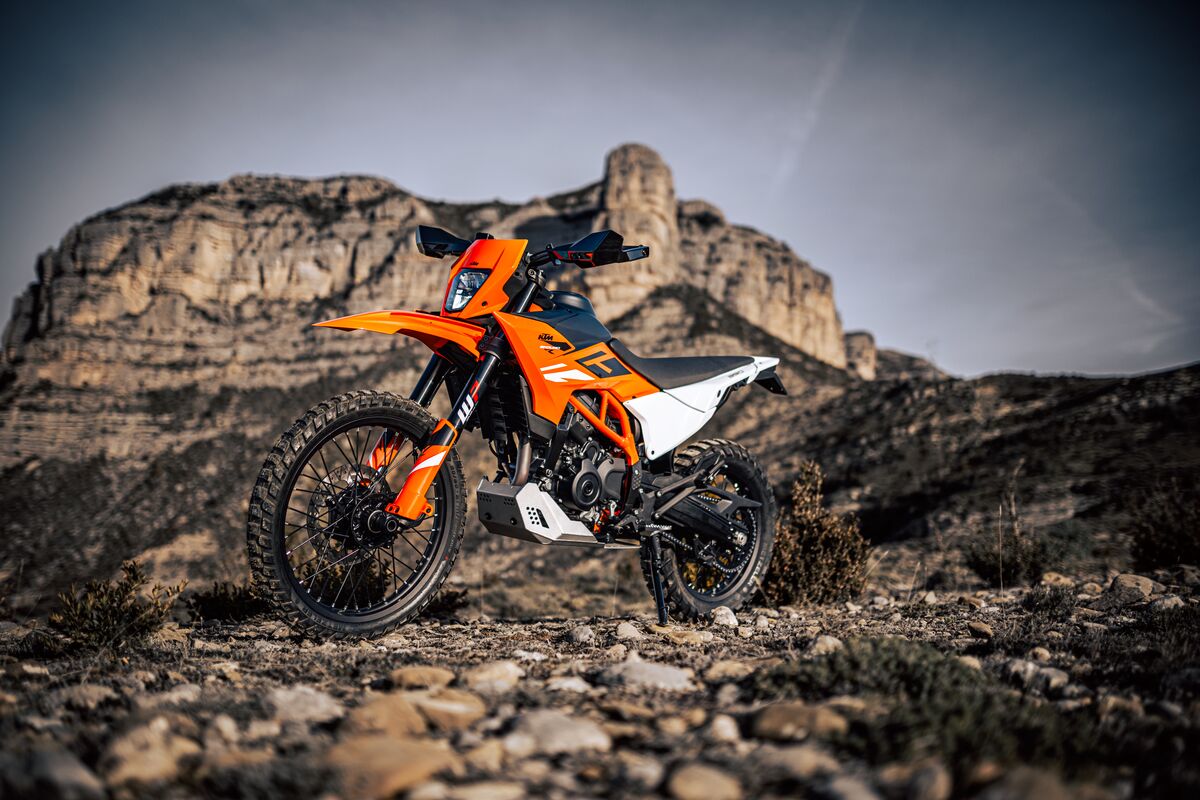 2025 KTM 390 Enduro R with WP suspension. Photo credit - Rudi Schedl