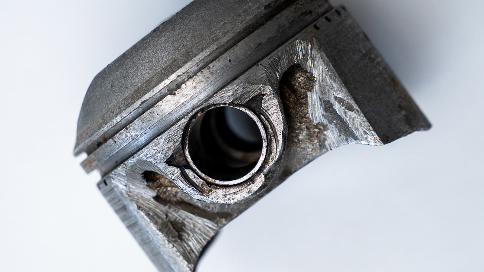 A piston cast by Burt Munro