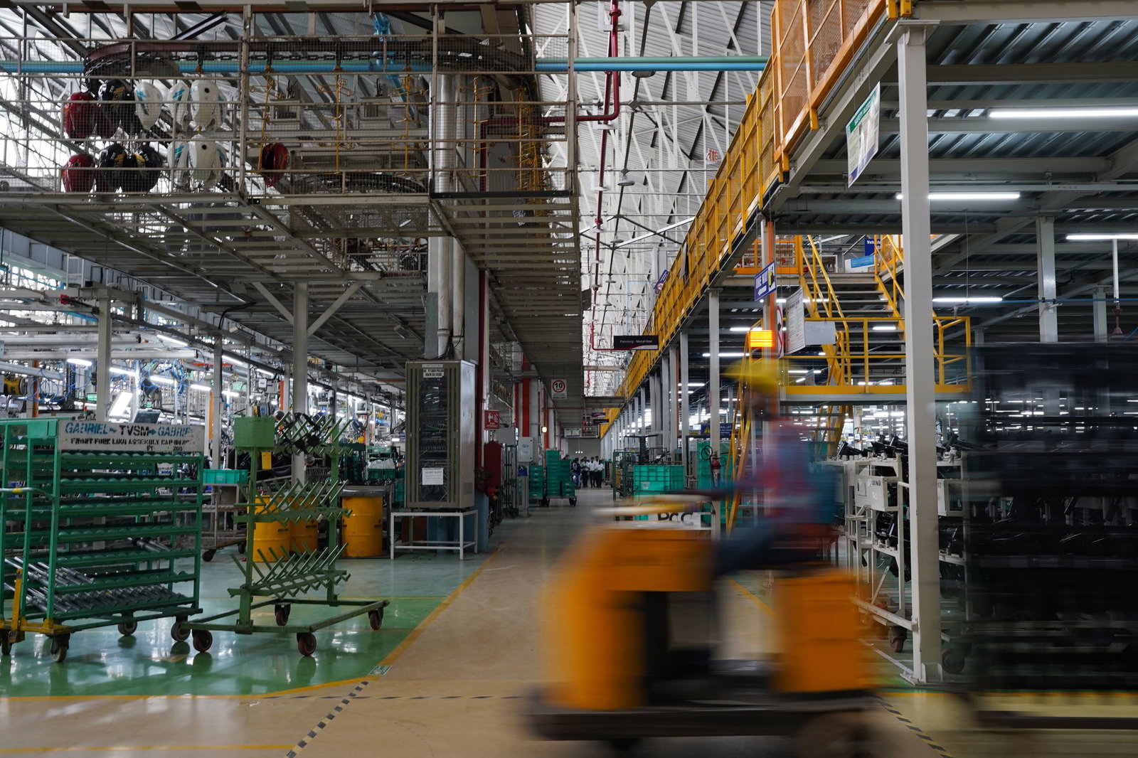 Inside the TVS factory