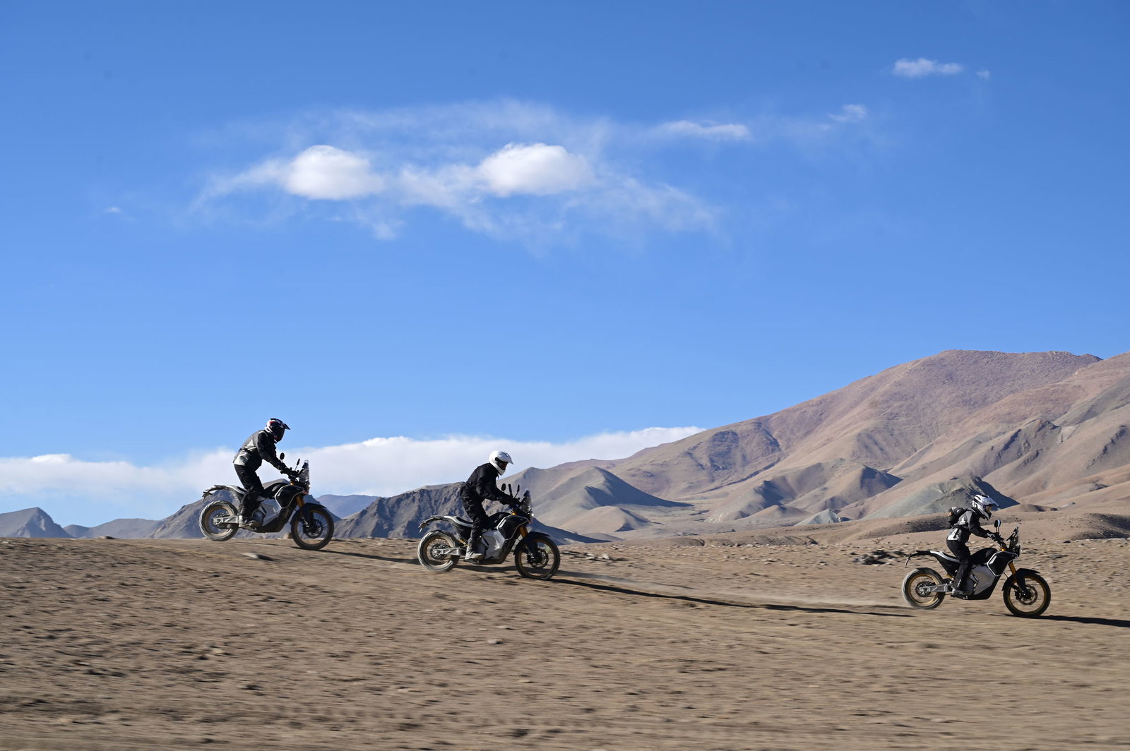 The Electric Himlayan Testbed being put through its paces in the mountains