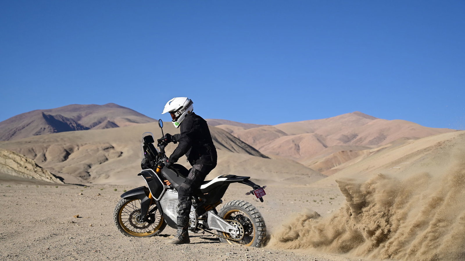 The Royal Enfield Electric Himalayan Testbed