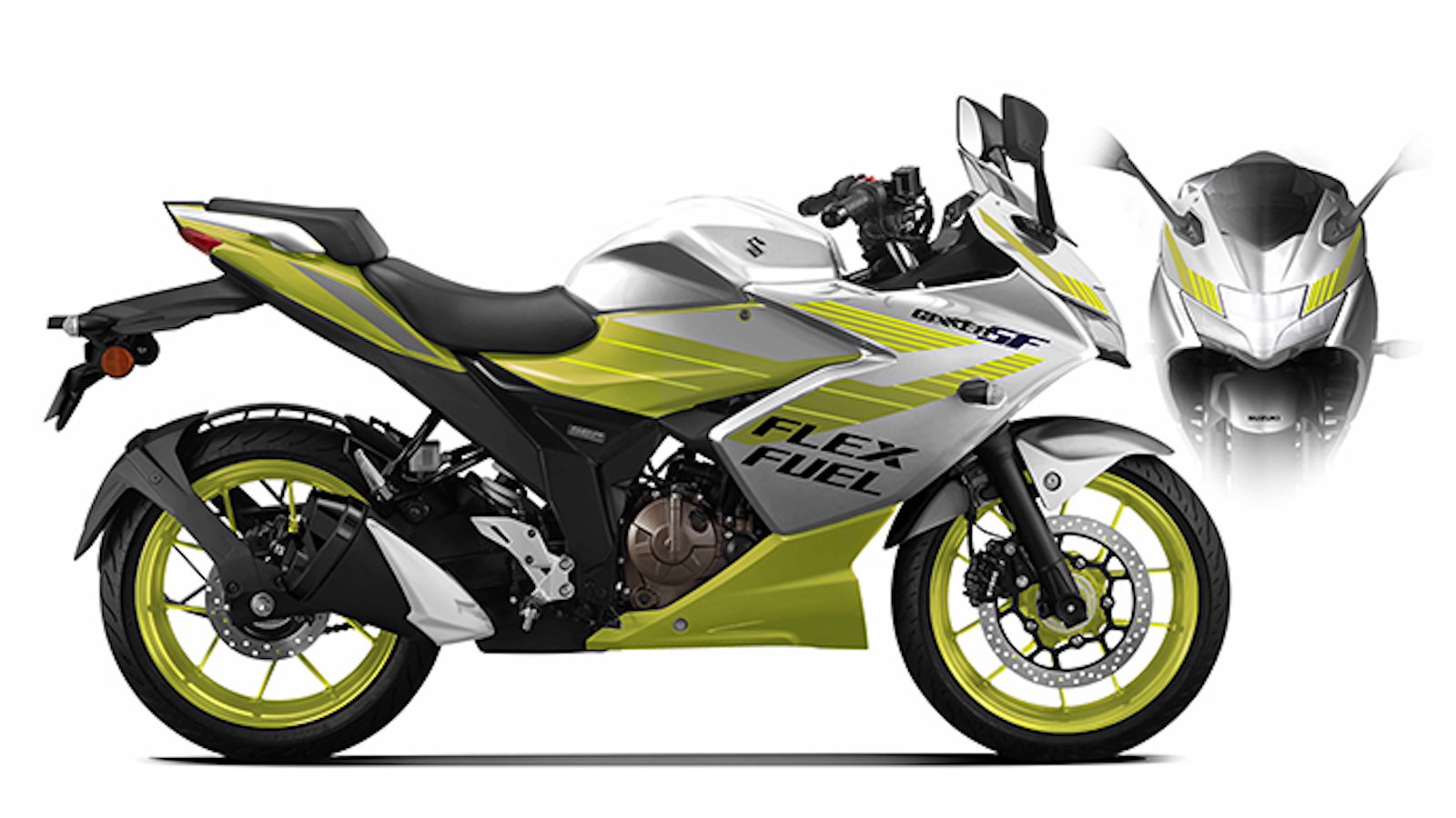 The Suzuki Gixxer SF 250 FFV (Flex Fuel Version)