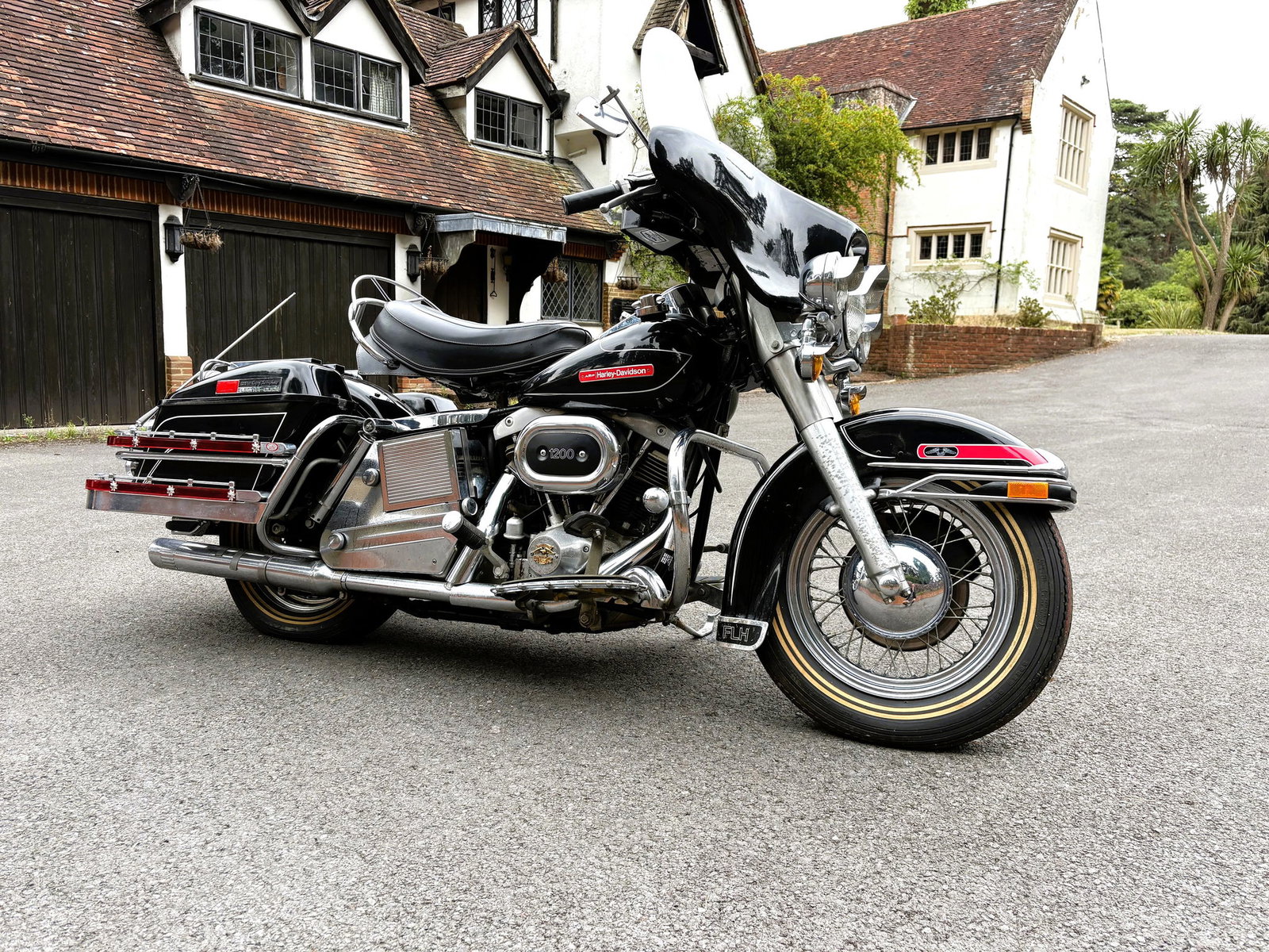 The Electra Glide 1200 was the top of the range when built