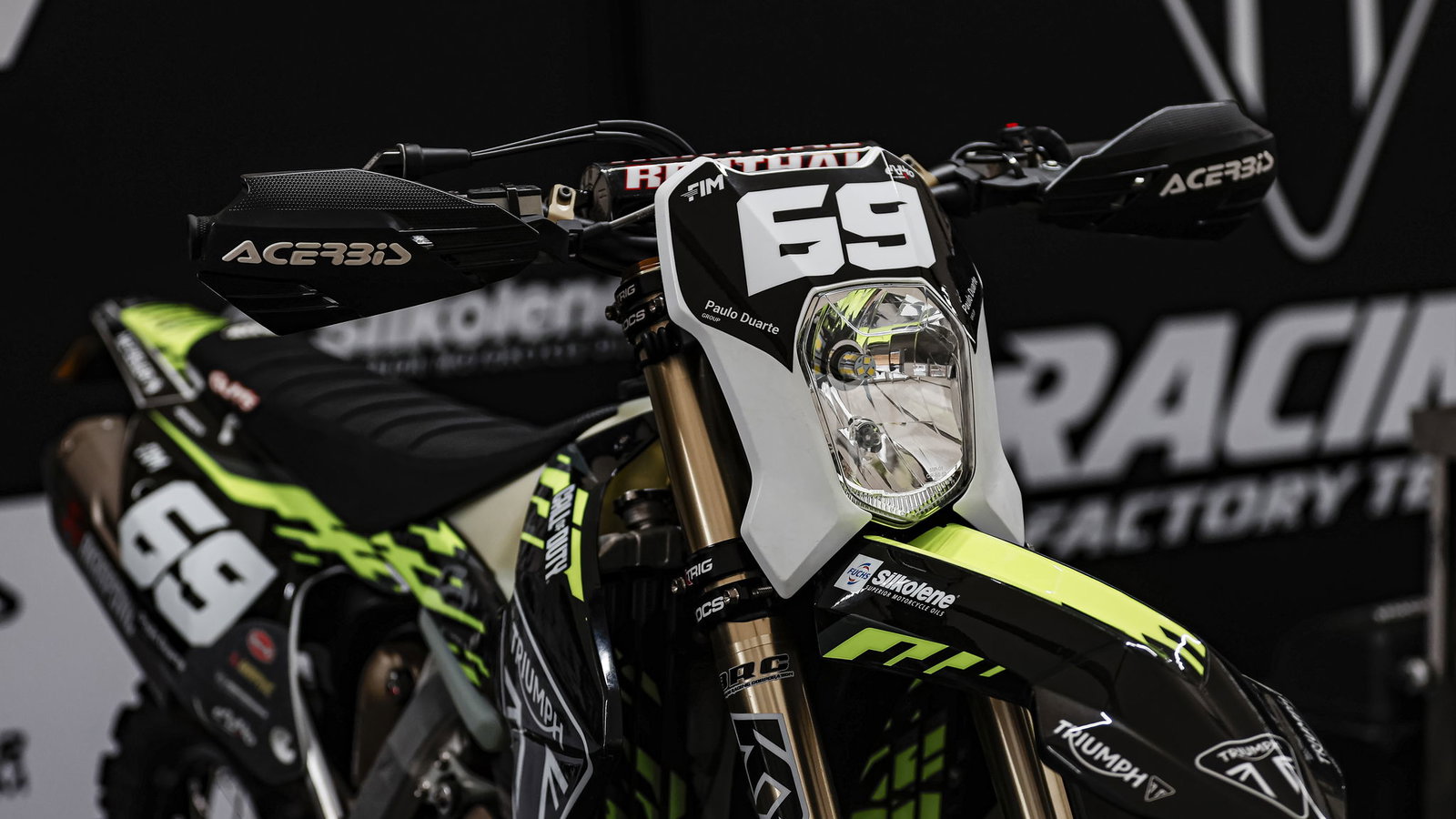 Mikael Persson's Triumph TF 250-E motorcycle