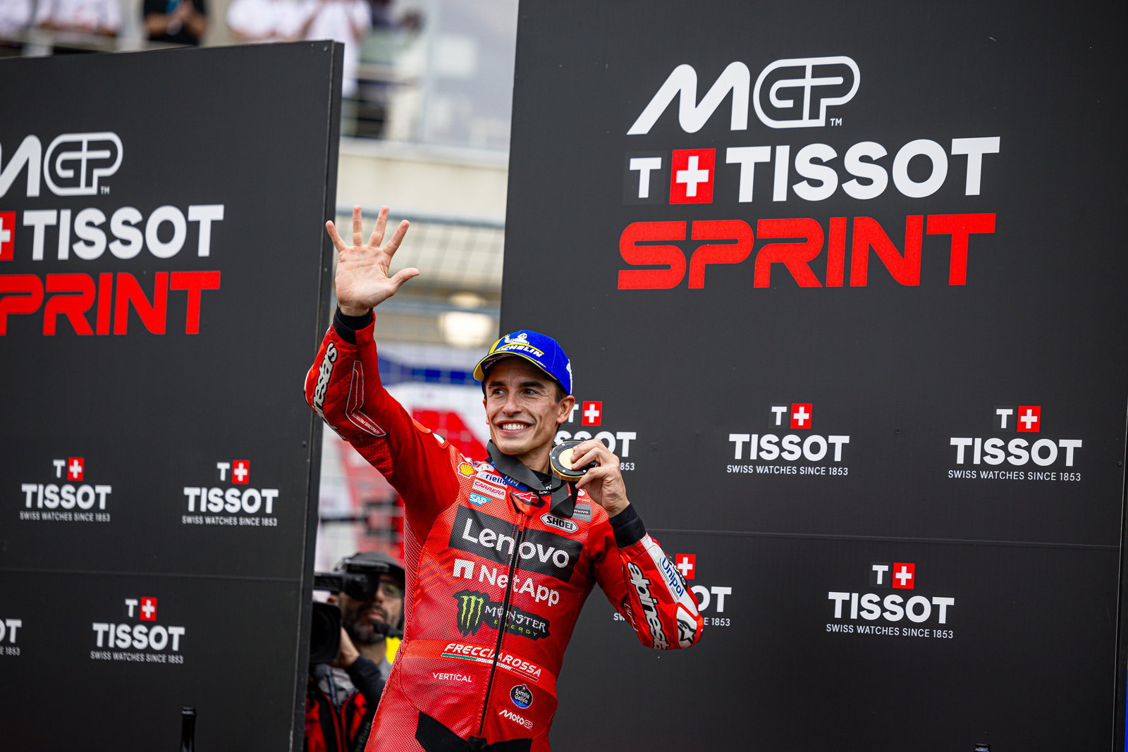 Marc Marquez at a MotoGP race