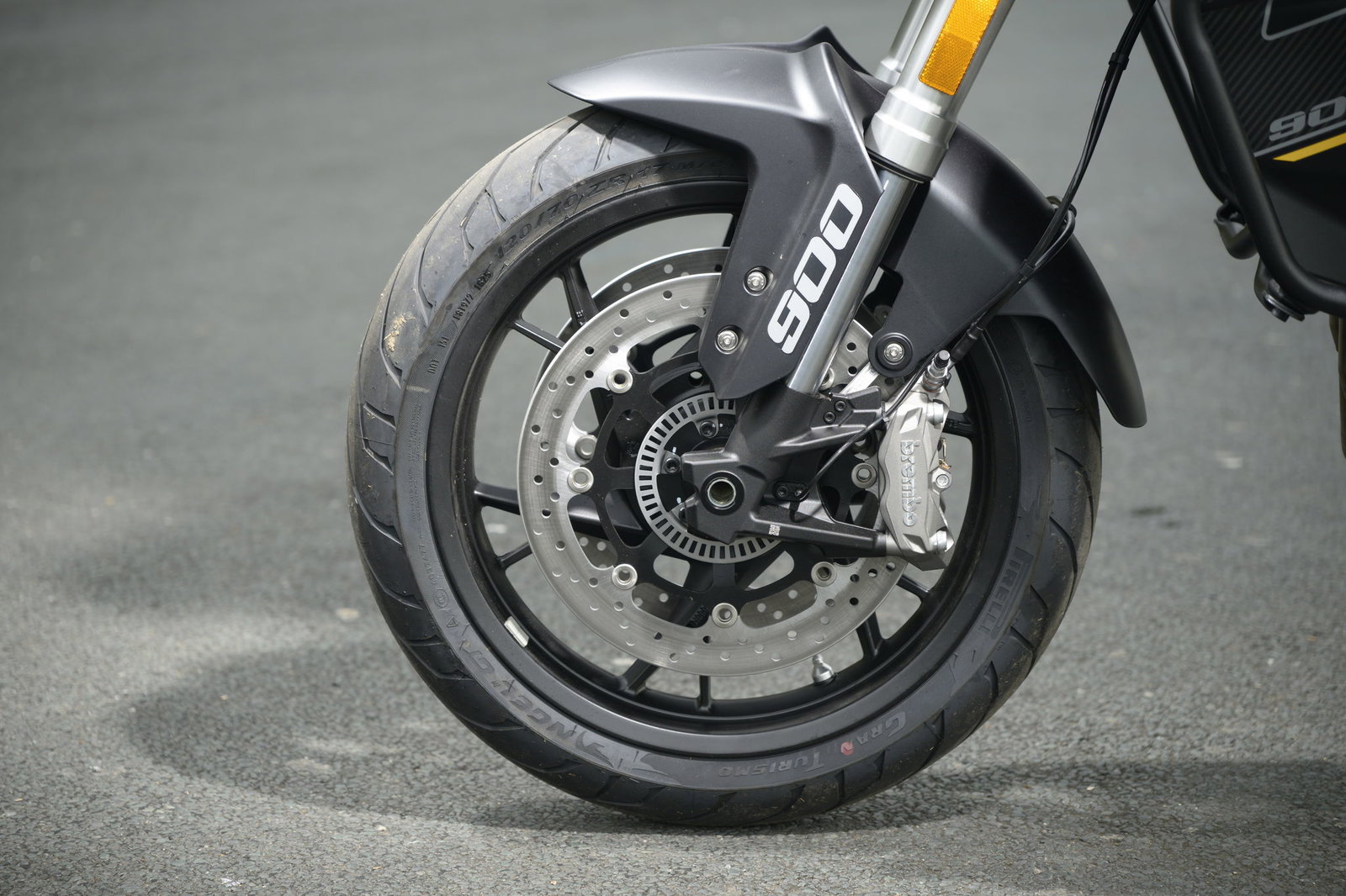 Brembo and Marzocchi help out with chassis hardware