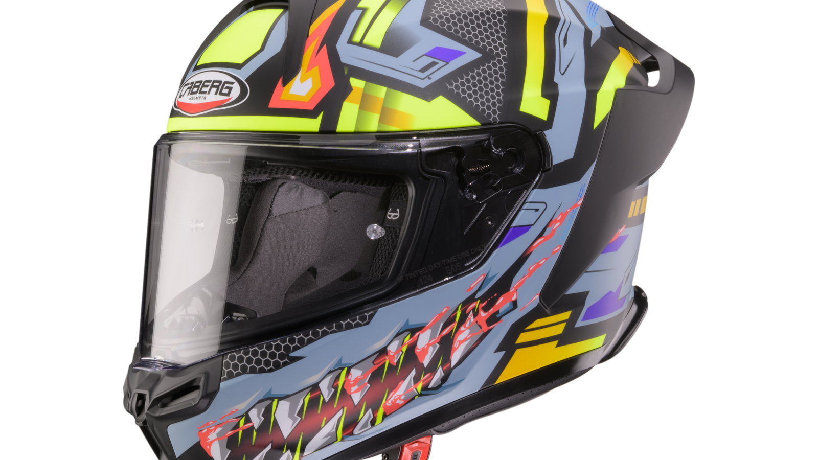 Caberg Roxter helmet in HUNTER graphic