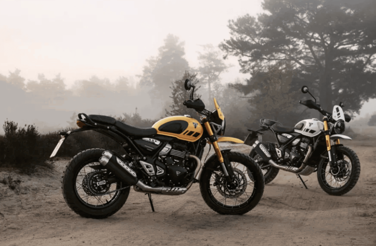 Triumph Scrambler 400 XC bikes