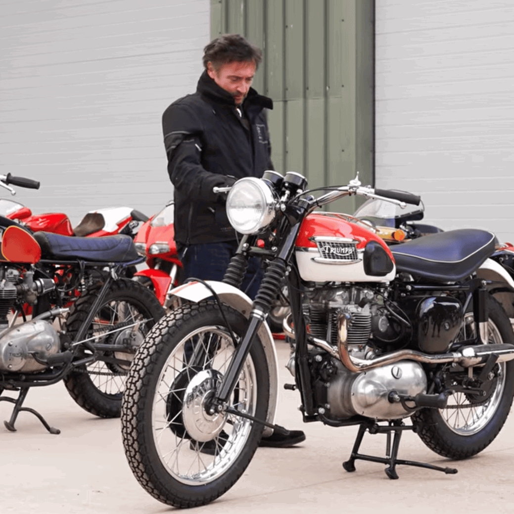 Richard Hammond and his motorcycle collection