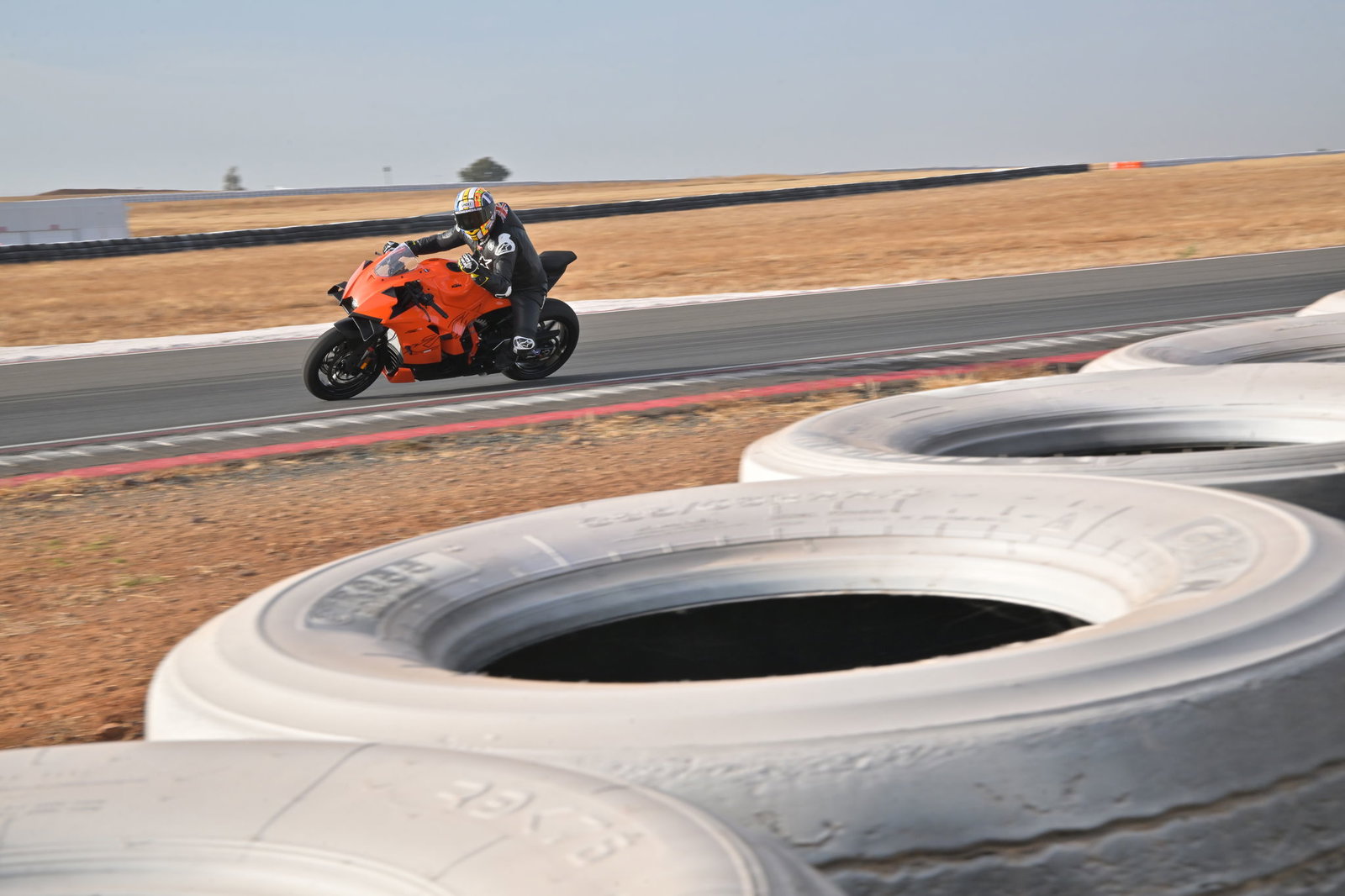 The KTM 990 RC R - track
