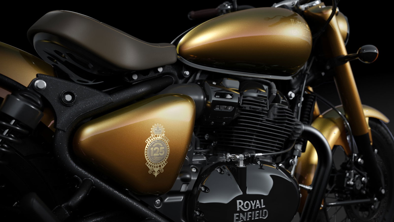 The Roylal Enfield Classic 650 125 year anniversary edition