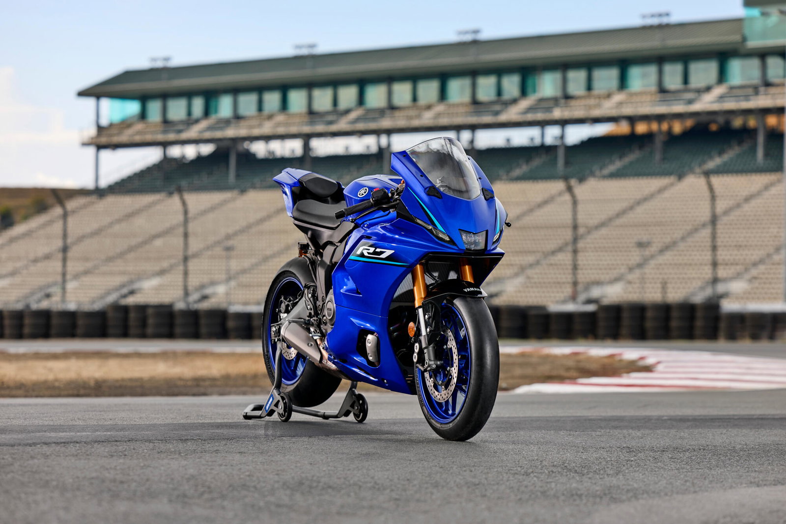 2026 Yamaha R7 on a track