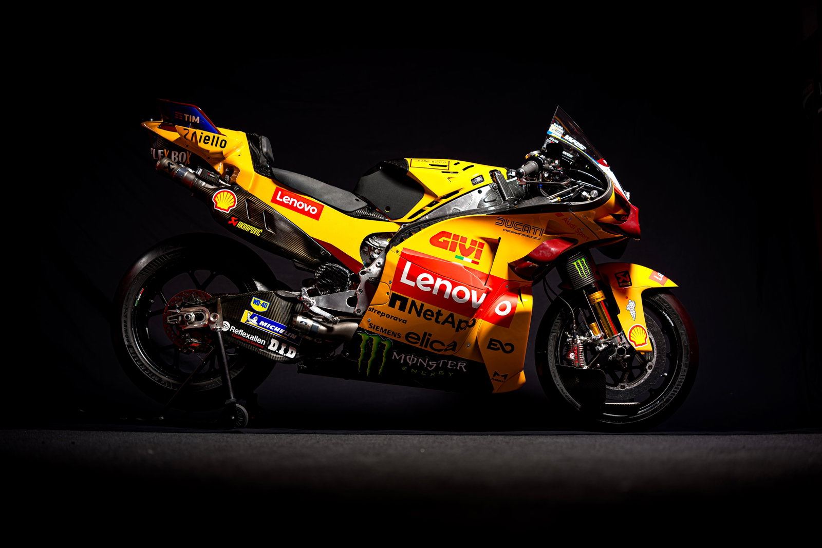 Ducati reveals special Desmosedici GP liveries at MotoGP test