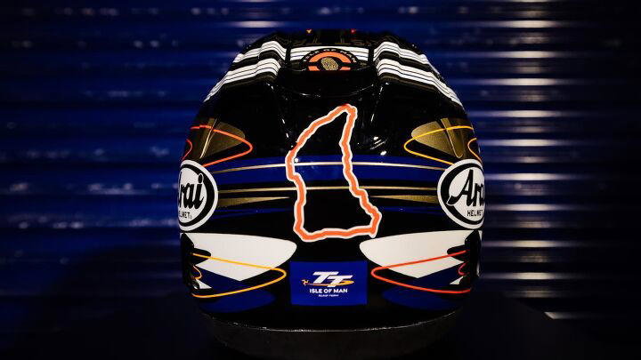 2026 Arai RX-7V Evo Isle of Man TT limited edition revealed