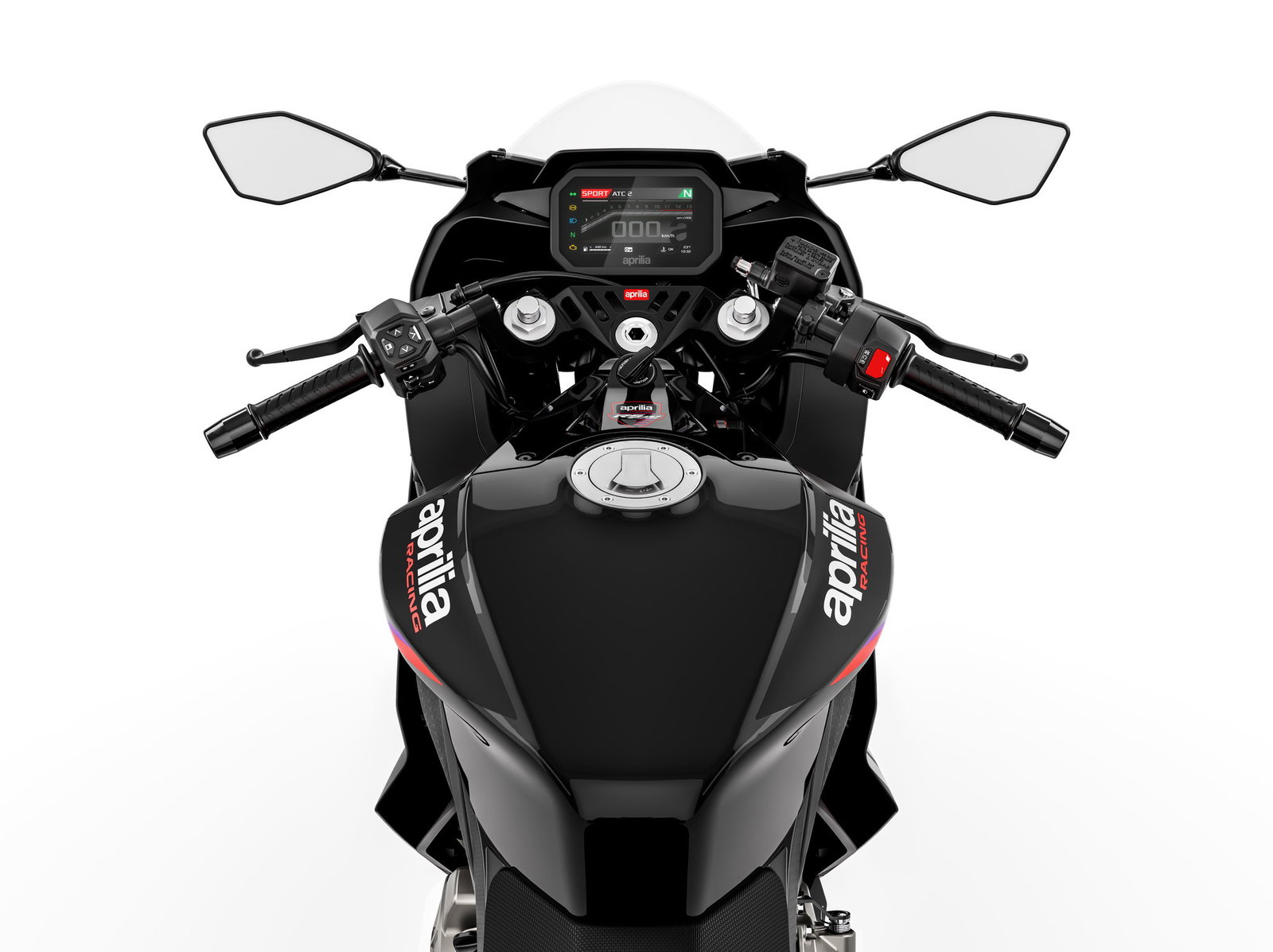 RS457 GP fuel tank and dashboard