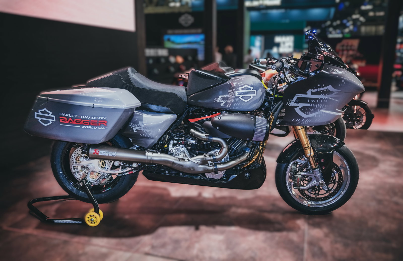 Harley-Davidson Road Glide Bagger World Cup prototype