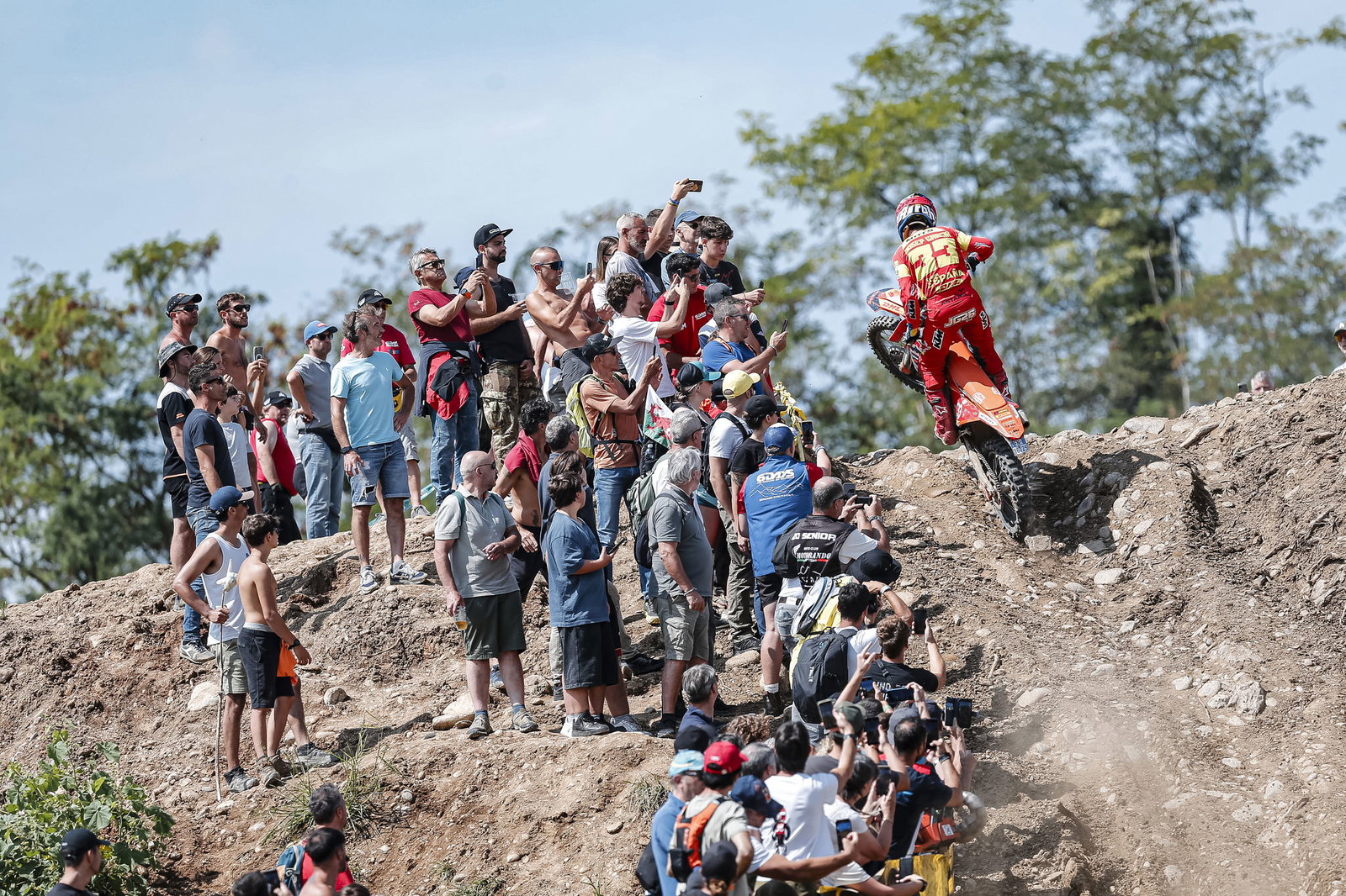 Josep Garcia riding for Spain at the 2025 6Days Enduro of Nations
