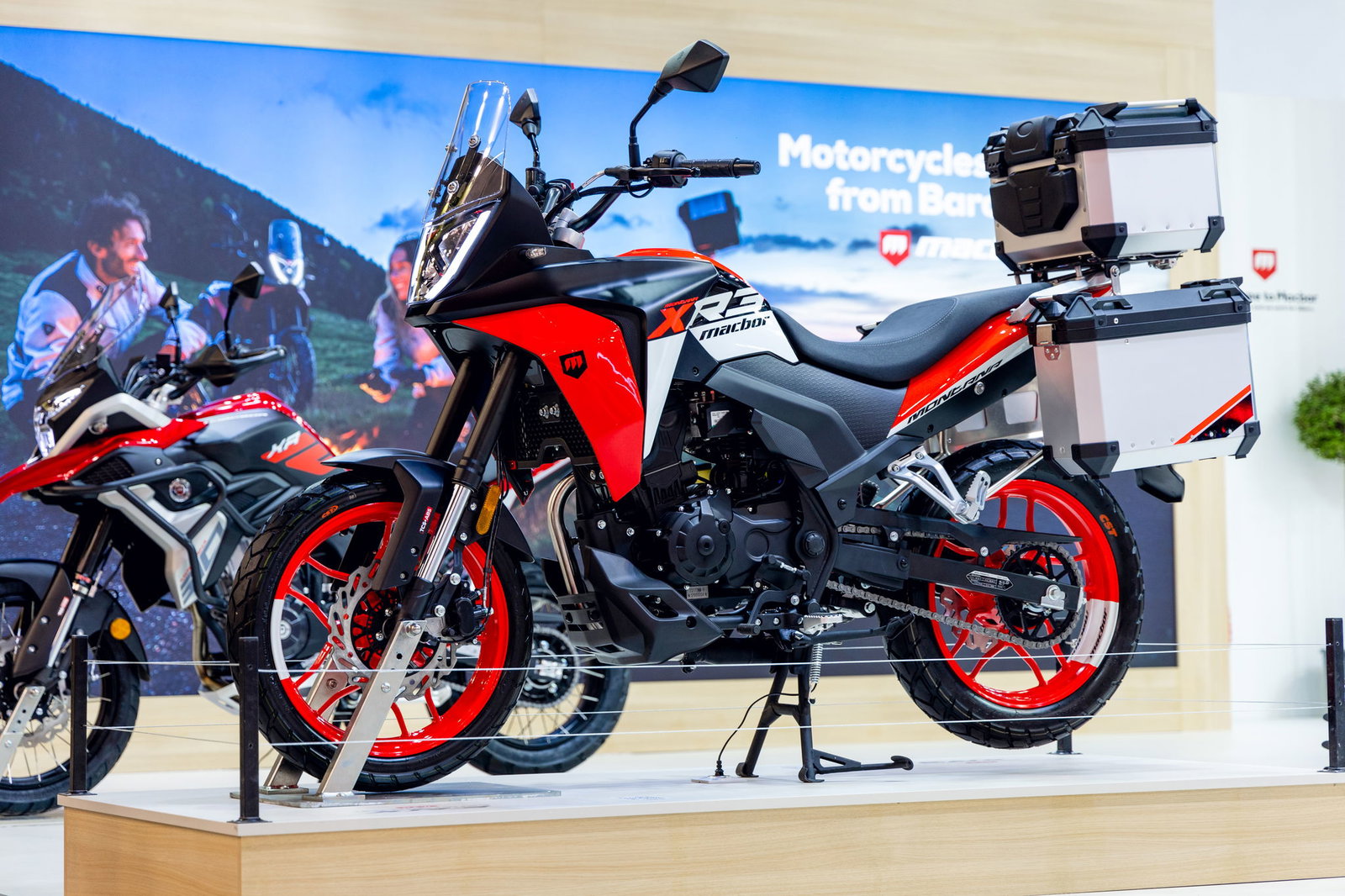 Macbor Montana XR3 adventure motorcycle