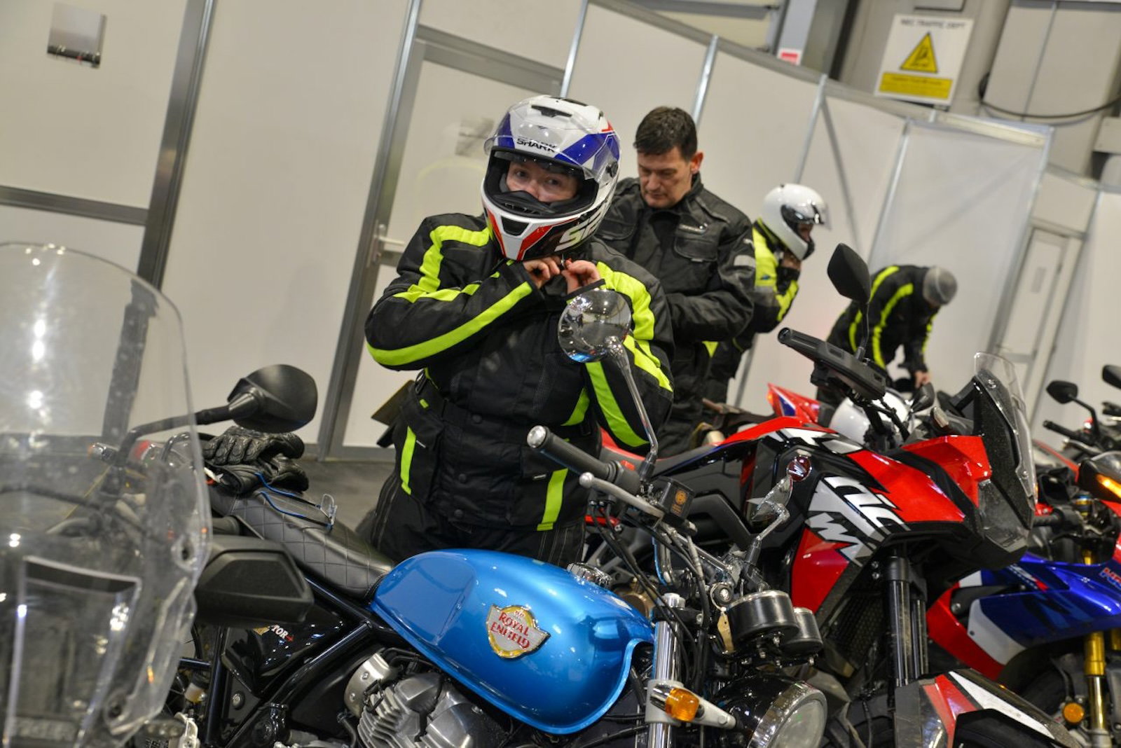 Test rides at MCL