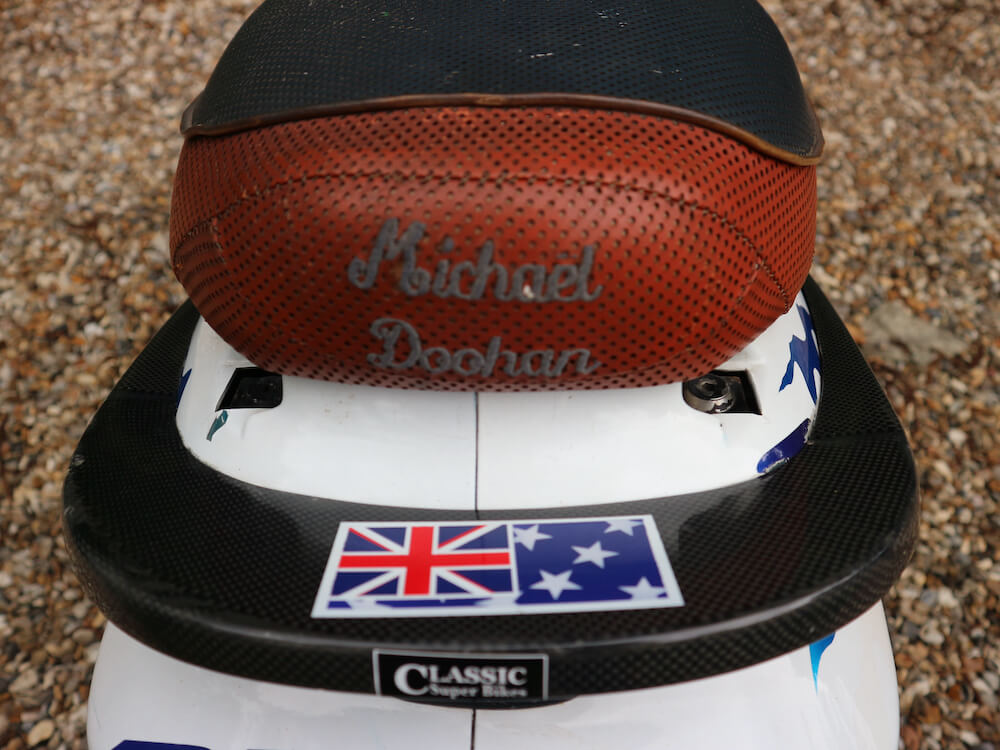 Ex-Mick Doohan Honda SJ50 Bali paddock scooter