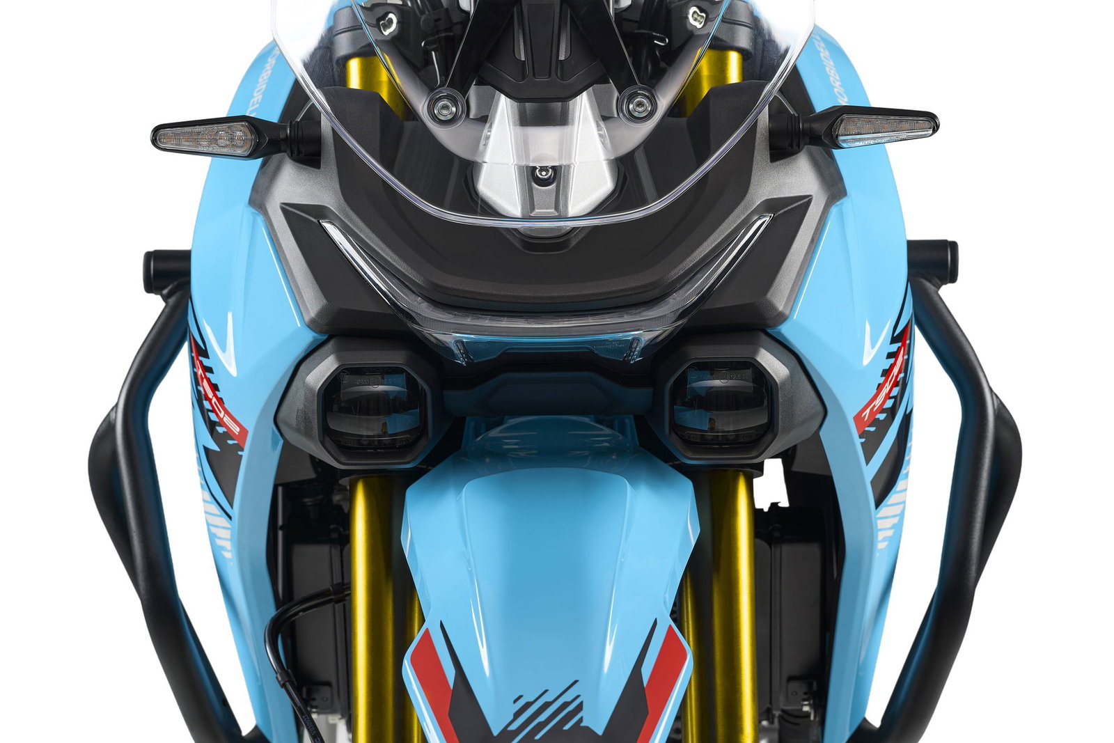 Morbidelli T502XR headlights