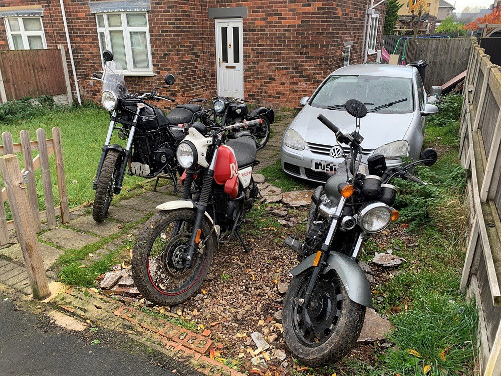 South Yorkshire Police seize motorbikes 