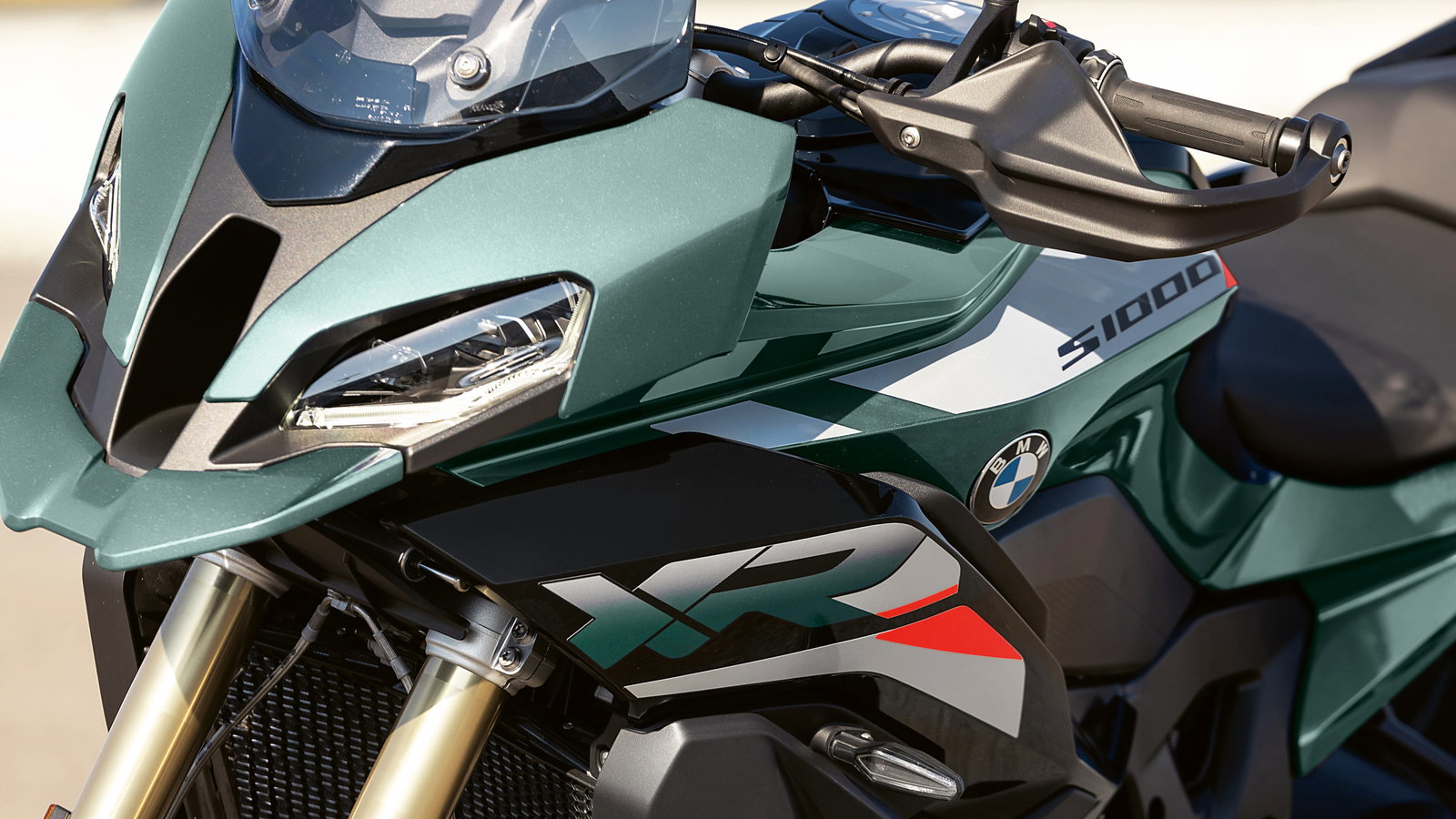 Close up of the Sage Green S1000 XR