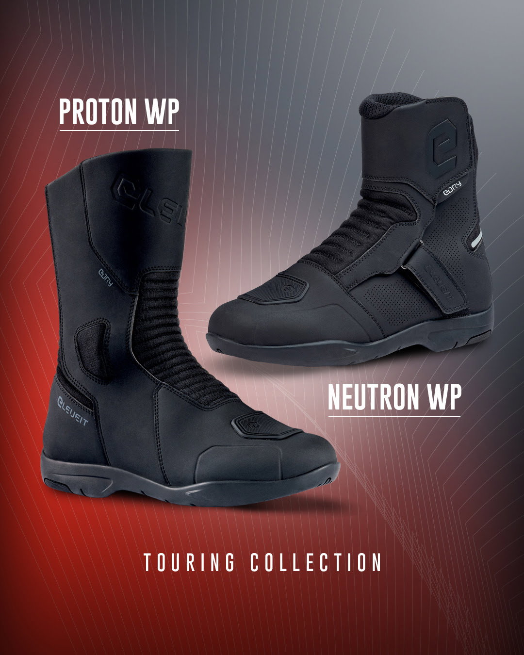 Elevit Venom, Antelao, Proton and Neutron E-Dry waterproof touring