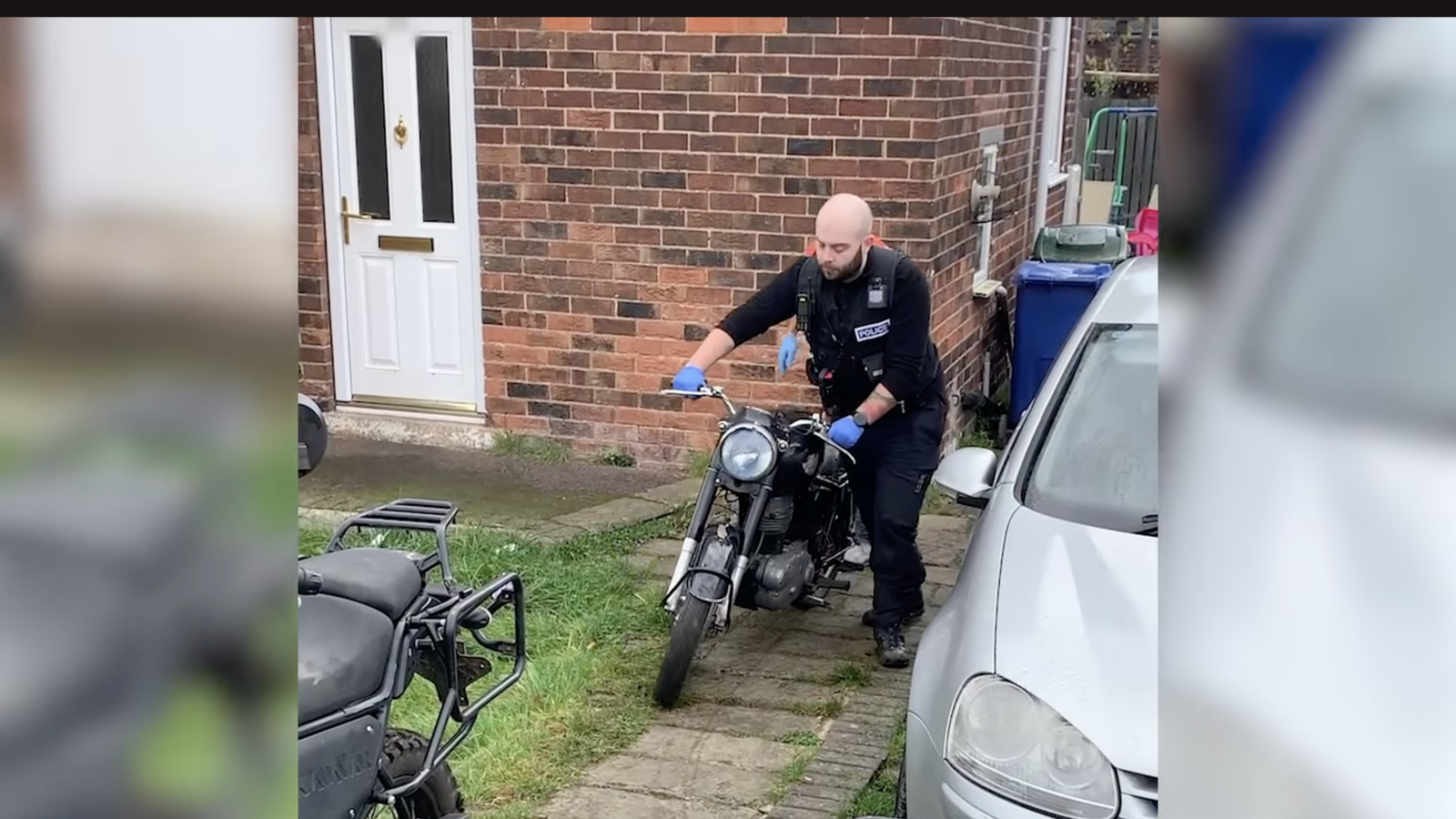 South Yorkshire Police seize motorbikes 